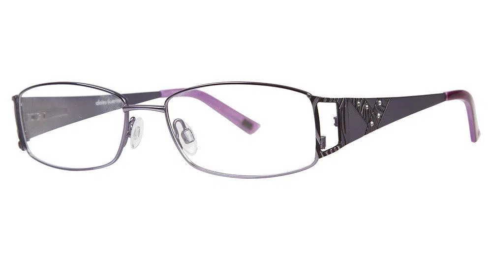 Daisy Fuentes DFNerissa Eyeglasses - Lavender - view 2